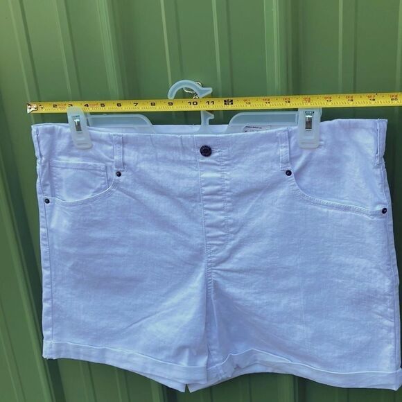 Women’s Denim Rolled Cuff Comfy Shorts 2-Pack Size XL - Picture 6 of 16